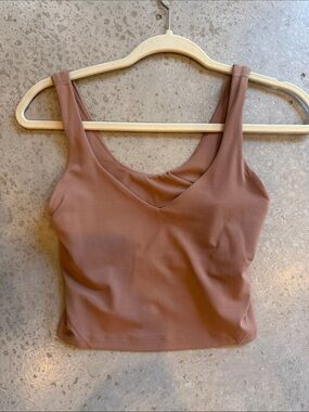 lululemon athletica Scoop Neck Tank Top in Mauve